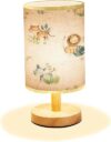 LOPYEIJFG Safari Animals Watercolor Bedside Lamp