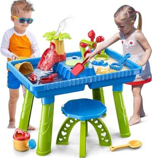 TEMI Sand Water Table Outdoor Toddler Activity