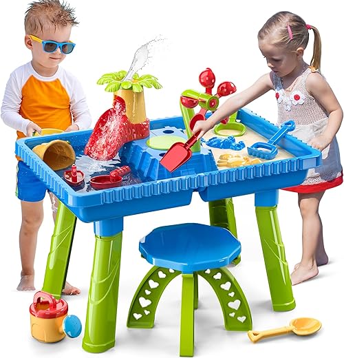 TEMI Sand Water Table Outdoor Toddler Activity
