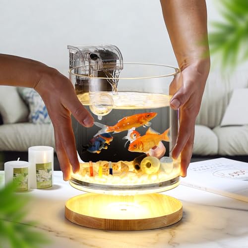 SANOSY Aquarium Starter Kit 0.81-Gallon Fish Tank - Image 3