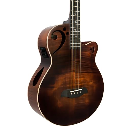 Sawtooth Rudy Sarzo Signature Acoustic-Electric Bass Guitar - Image 4
