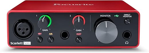 Focusrite Scarlett Solo 3rd Gen USB Audio Interface