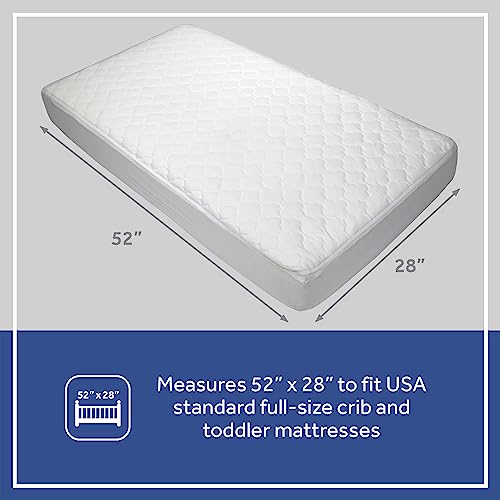 SEALY BABY Fitted Toddler Bed Mattress Pad Cover - Image 4