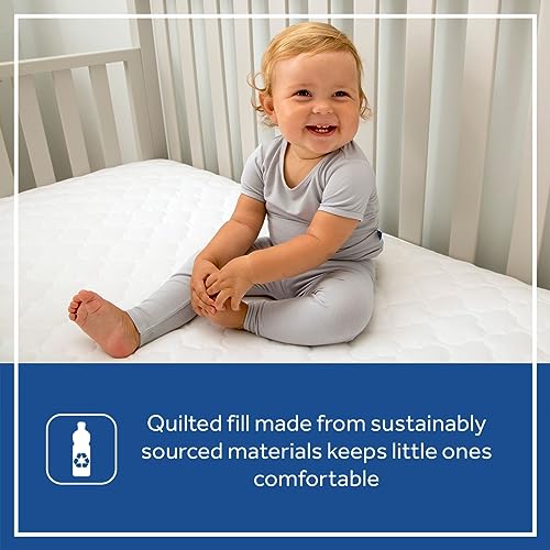 SEALY BABY Fitted Toddler Bed Mattress Pad Cover - Image 5