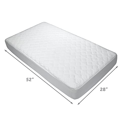 SEALY BABY Waterproof Fitted Toddler Bed Mattress Pad Topper - Image 5
