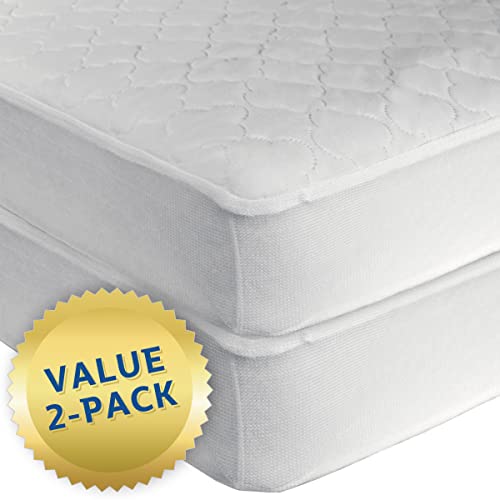 SEALY BABY Waterproof Fitted Toddler Bed Mattress Pad Topper - Image 2