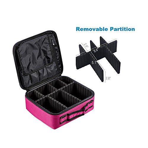 Semilyn Travel Makeup Train Case Organizer - Image 5