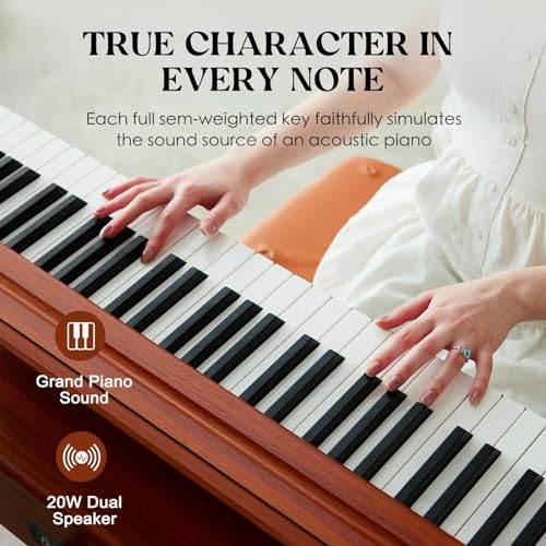 Senberg 88-Key Semi-Weighted Digital Piano, Full-Size - Image 2