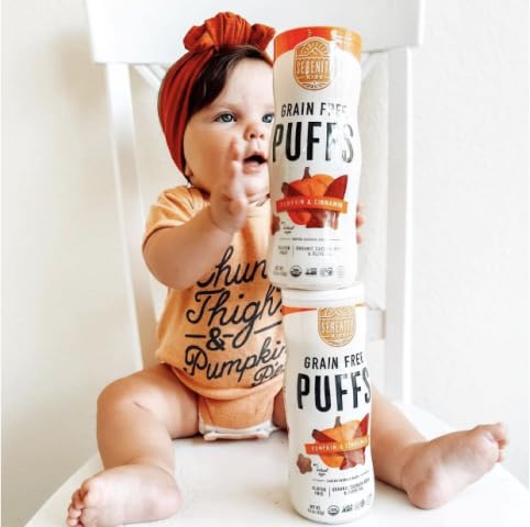 Serenity Kids Grain Free Puffs Baby Snack Variety - Image 3