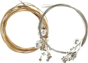 Bonsicoky Set Of 24 Replacement Harp Strings