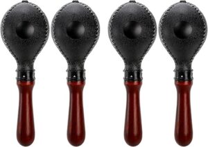 Suwimut Set Of 4 Wood Concert Maracas