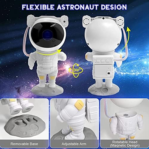SFOUR Star Projector Galaxy Night Light LED - Image 4