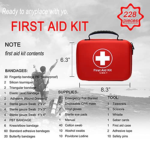 SHBC 228pcs First Aid Kit - Image 2