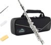EASTROCK Silver-Plated Piccolo Key of C with Case