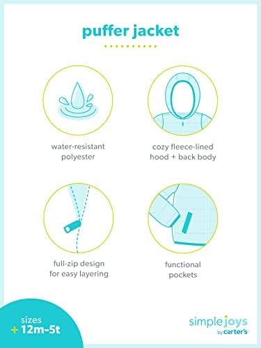 Simple Joys by Carter's Baby Boys' Puffer Jacket - Image 4