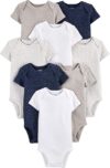 Simple Joys by Carter's unisex-baby 8-pack Short-sleeve Bodysuit