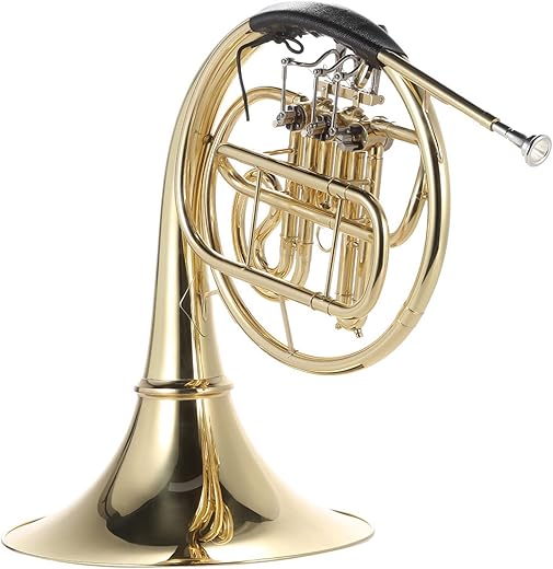 Btuty Single French Horn 3 Key Brass