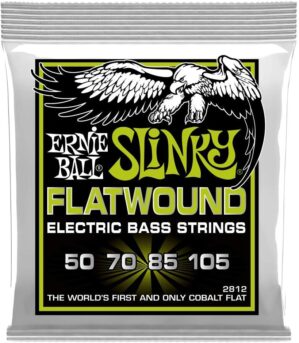 Ernie Ball Slinky Cobalt Flatwound Bass Strings 50-105