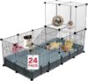 VISCOO Small Animal Playpen With Waterproof Mat