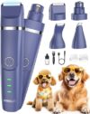 oneisall Small Dog Clippers & Grooming Kit, 2 Speed (Blue)