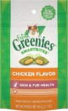 Greenies Smartbites Skin & Fur Cat Treats, Chicken