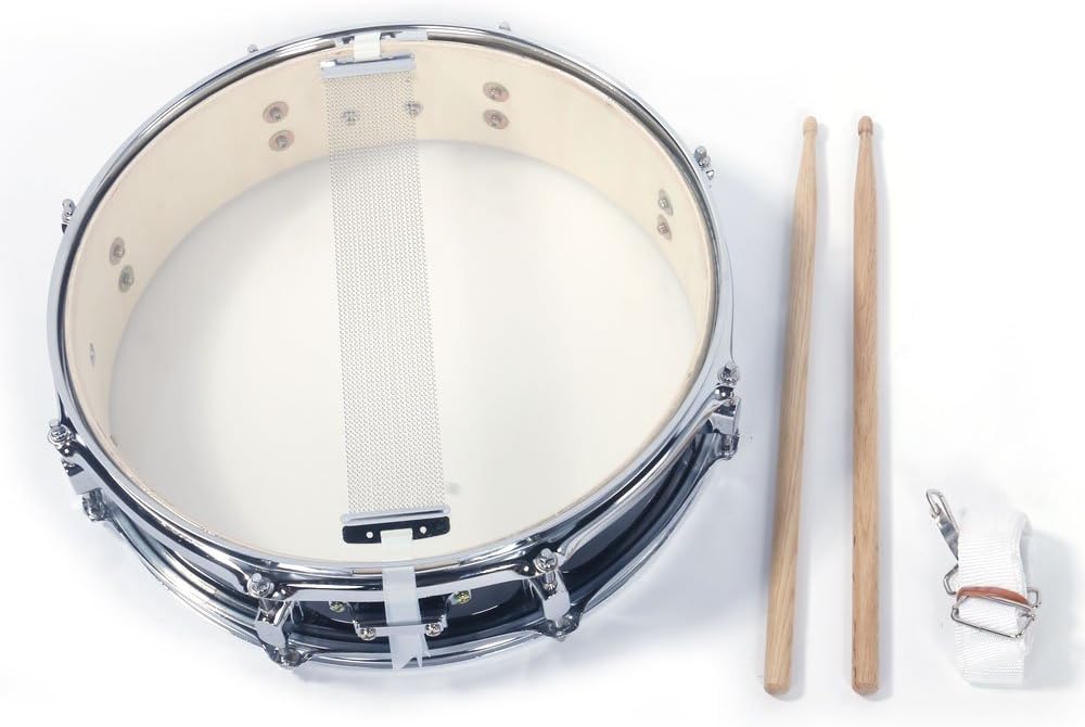 Ktaxon Snare Drum Kit 13'' x 3.5'' Black