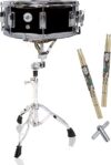 Griffin Snare Drum Kit With Stand, Sticks & Key