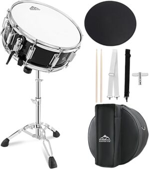 EASTROCK Snare Drum Set 14X5.5 Inches