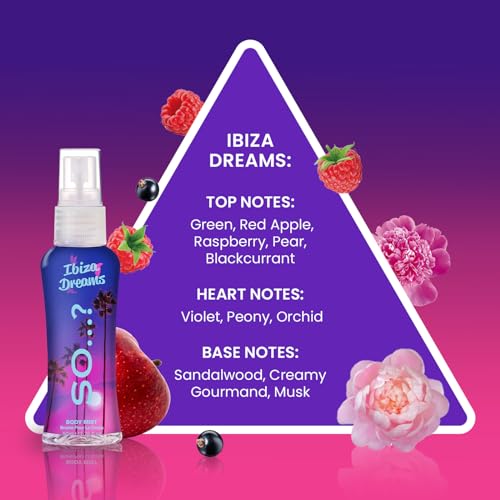 So...? Escapes Body Mist Gift Set - Image 3