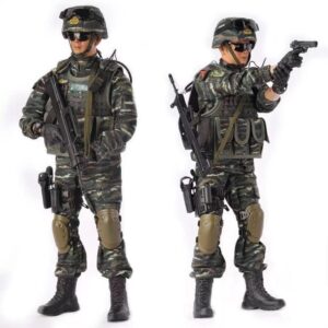 MoJyetli Soldier Action Figure Model Set with Accessories