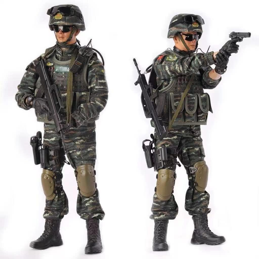MoJyetli Soldier Action Figure Model Set with Accessories