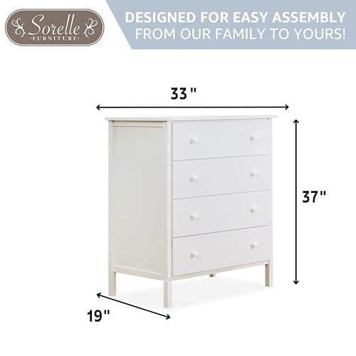 Sorelle 1138-W Adjustable Crib, White - Image 5