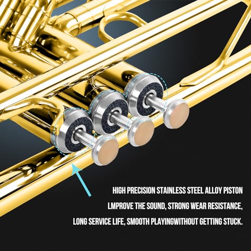 soulmate Trumpet Set For Beginner Brass Student - Image 3