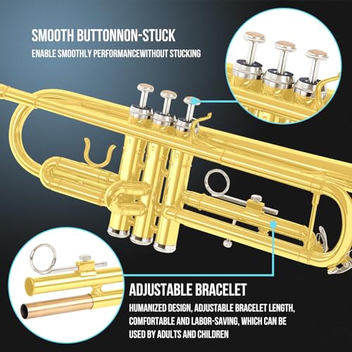 soulmate Trumpet Set For Beginner Brass Student - Image 4