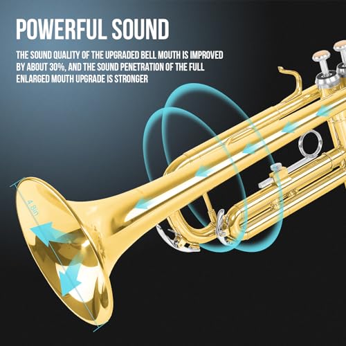 soulmate Trumpet Set For Beginner Brass Student - Image 5