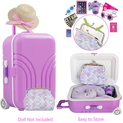 Srua Don 18 Inch Doll Travel Luggage Set - Image 4