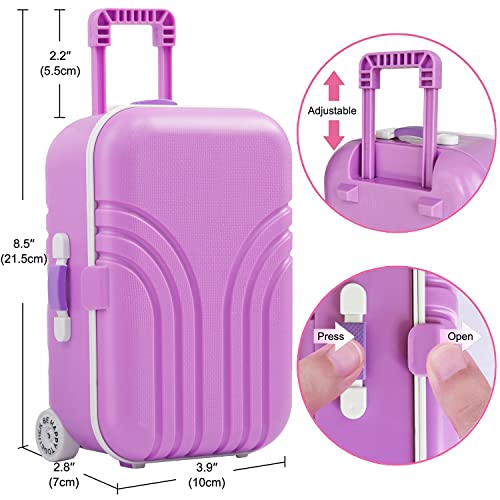 Srua Don 18 Inch Doll Travel Luggage Set - Image 5