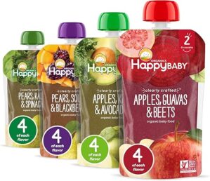 Happy Baby Stage 2 Baby Food Variety Pack
