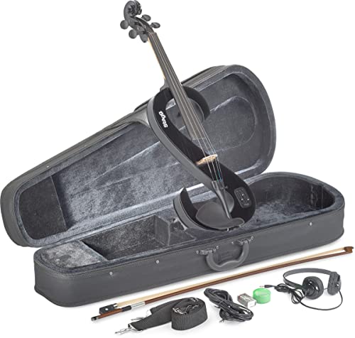 Stagg 4-String Electric Viola EVA 4/4 BK - Image 3