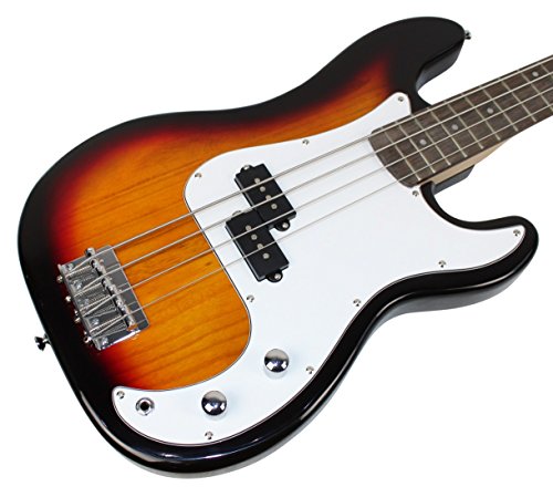 Stedman Pro Beginner Bass Guitar Bundle - Sunburst - Image 4