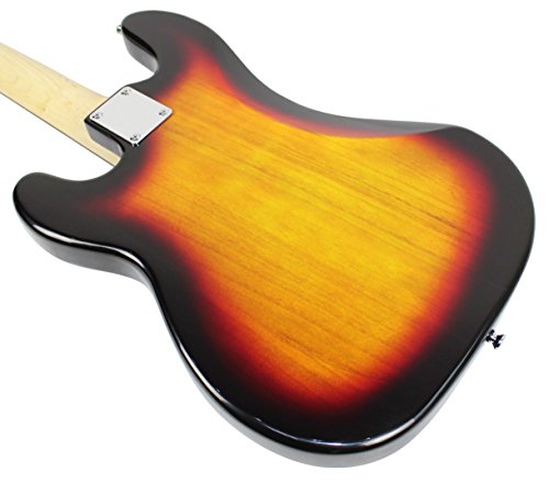 Stedman Pro Beginner Bass Guitar Bundle - Sunburst - Image 5