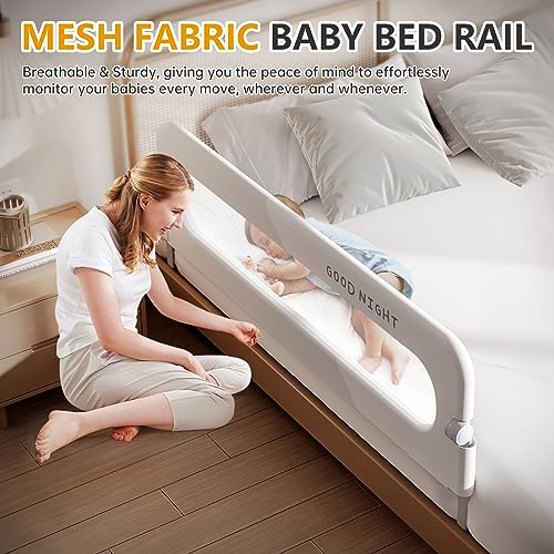 strenkitech Foldable Toddler Bed Rails - 32inch - Image 5