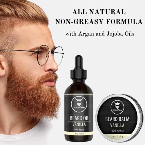Striking Viking Beard Oil and Balm Conditioner - ABC123 - Image 2