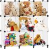 Volnamal Stuffed Animal Storage Organizer, 9 Cube