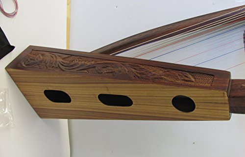 Sturgis 36" Large 22 Strings Solid Wood Harp - Image 4