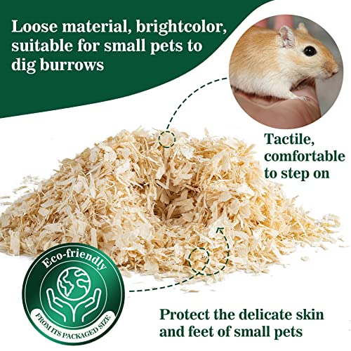 Sukh Aspen Hamster Bedding 14OZ - Aspen Shavings - Image 4