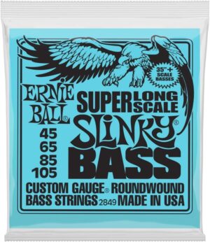 Ernie Ball Super Long Scale Slinky Bass Strings, P02849