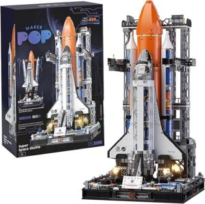 VannMold Super Space Shuttle Building Blocks 2226 Pieces