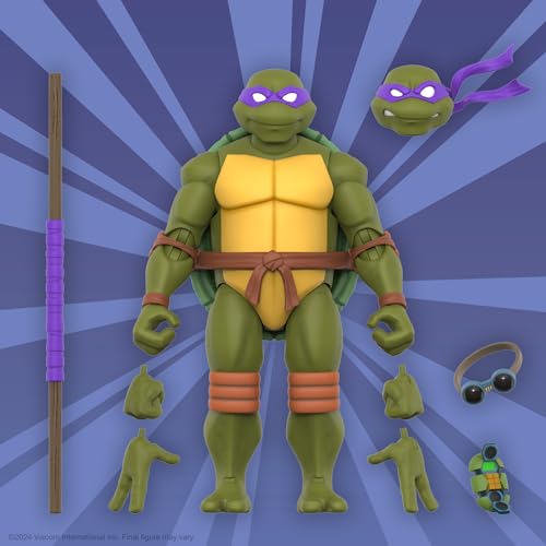 Super7 Donatello - 7" TMNT Action Figure - Image 4