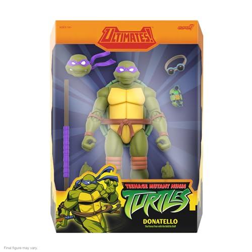 Super7 Donatello - 7" TMNT Action Figure - Image 2